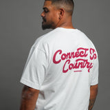Country White Tee